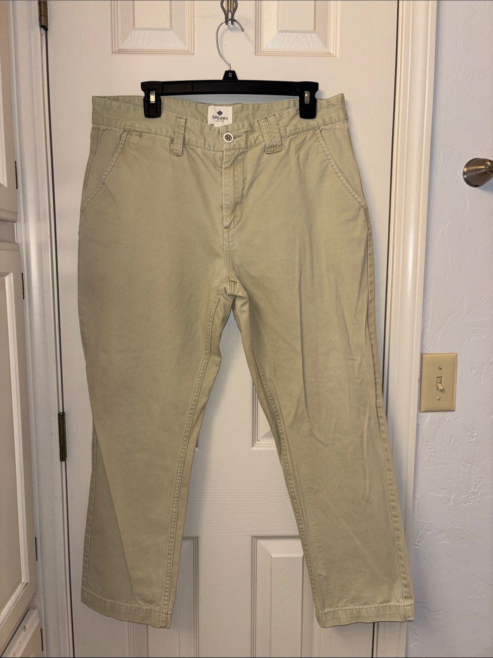Sperry Light Beige Stretch Chinos